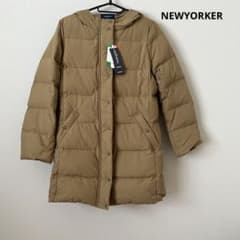 NEWYORKER キャメルブラウン ダウンジャケット コート ジャンパー 新品 