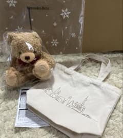 メルセデス•ベンツ オリジナルクリスマスベア トートバッグ ノベルティ