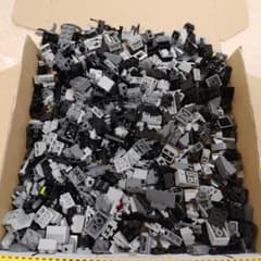 18　レゴ　グレーブラック小さいパーツまとめ売りのサムネイル