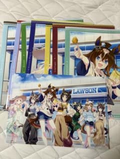 【LAWSON先着限定品】ウマ娘 ローソン コラボ クリアファイル 全8種セットのサムネイル