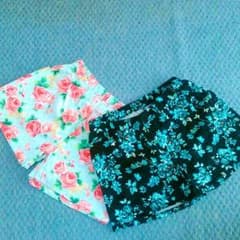 花柄ショートパンツのサムネイル