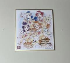 プリキュア　色紙ART 20周年スペシャル　2人はプリキュアスプラッシュスターのサムネイル