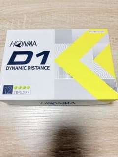 HONMA D1 ゴルフボール イエロー 1ダースのサムネイル