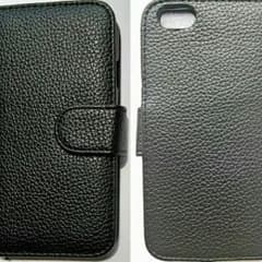 iPhone6手帳タイプ★スタンド機能★カバー★ストラップ付★ブラックのサムネイル