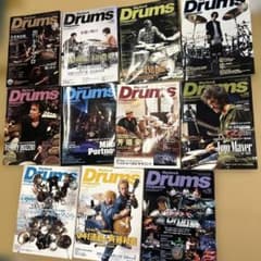 【美品】Rhythm & Drums magazine 2012年 11冊セットのサムネイル