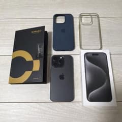 iPhone15Pro ブラックチタニウム　128GBのサムネイル