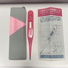 仁丹デジタル体温計 基礎体温 J-2 ピンク 女性用婦人体温計 - メルカリ