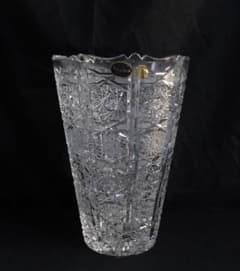 美品　ボヘミア　クリスタル大花瓶　送料込み251030 美品 ボヘミア クリスタル大花瓶 送料込み251030 - メルカリ