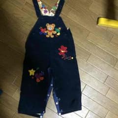 ミキハウス コーデュロイ オーバーオールのサムネイル