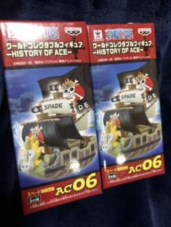 원피스 워콜레 HISTORY OF ACE 스페이드 해적단선 2장 세트