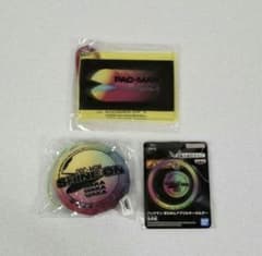 パックマン ミニクリアポーチ ゆらゆらアクリルキーホルダー ペタぐるみ