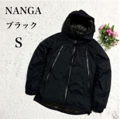 NANGA × URBAN RESEARCH 다운 재킷 블랙 S