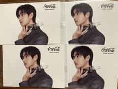 BTS V テテ コカ・コーラ ゼロ ポストカード 3枚入り4セットのサムネイル