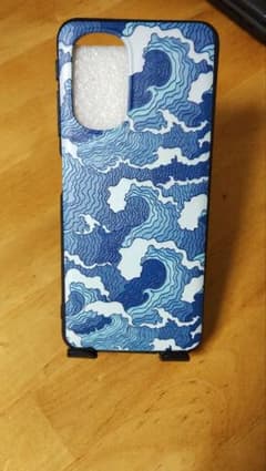 motog52j スマホケース　青　ブルー　波のサムネイル