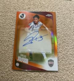 2026 Topps Chrome Jリーグ 佐々木大樹 直筆サイン 25枚限定 - メルカリ
