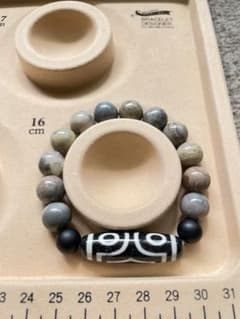 三眼天珠 アラシャン瑪瑙 ブレスレットのサムネイル