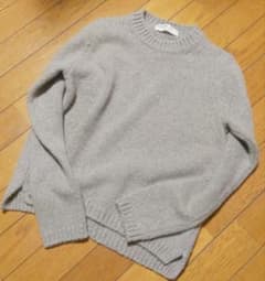 evam eva カシミヤ混セーター ベージュのサムネイル