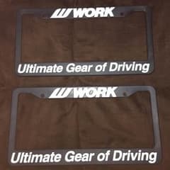 美人さん専用 値引き 新品 未使用 WORK USライセンスフレームのサムネイル