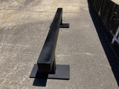 ☆スケボーレール☆スケボーセクション☆長さ1000mm☆高さ150mm