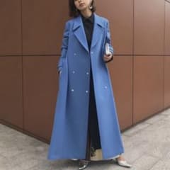 AMERI VINTAGE BELT FLARE LONG COAT （訳あり） AMERI Amerivintage/ BELT FLARE LONG COAT - メルカリ