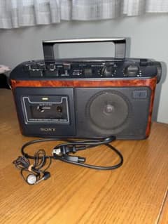 SONY CFM-A50 ラジカセ FM/AMラジオ カセットプレーヤー - メルカリ