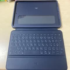 Logitech iPad用キーボードケース ネイビー 第7~9世代対応のサムネイル