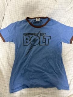 Lightning Bolt リンガーTシャツ ブルー Lサイズのサムネイル