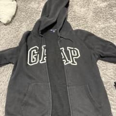 Gap ブラック フード付きパーカー Lのサムネイル