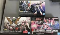 ガンプラ　３点セットのサムネイル