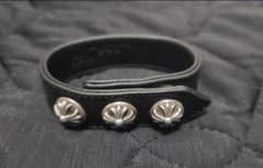 CHROME HEARTS クロムハーツ レザーブレスレット インボイス付き