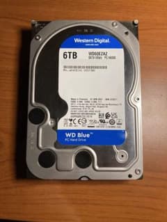 WD Blue 6TB 内蔵型ハードディスクドライブ - メルカリ