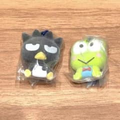 サンリオ ふわふわフロッキーマスコット2 ガチャガチャ　2種セットのサムネイル
