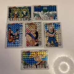 当時物 ドラゴンボールZ PPカード 5枚セットのサムネイル