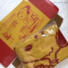 新品 スヌーピー ブランケット ひざ掛け 日本生命 ニッセイ