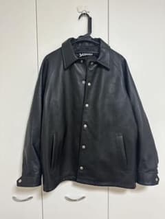a*2様 schott レザーコーチジャケット ブラック 年末オークション 