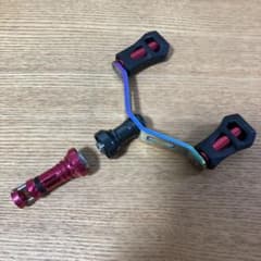 美品 ダイワ用 ドレス ガトリング 80mm ダブルハンドル スタンド