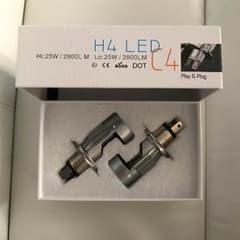LEDヘッドライト 純正交換 H4 Hi/Loバルブのサムネイル