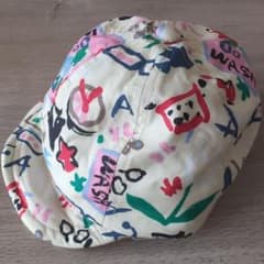 キッズ キャップ 50cm 総柄 消臭効果付きのサムネイル