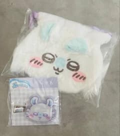 ちいかわ おかお巾着② モモンガ　 ぷっくりったいヘアクリップのサムネイル