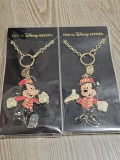 東京ディズニーリゾート ミッキー ミニー バッグチャーム 2種セットのサムネイル