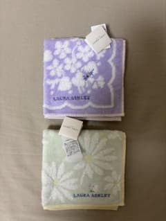 LAURA ASHLEY タオルハンカチ 2枚セットのサムネイル