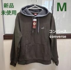 新品未使用☆コンバース☆converse☆フェイクスエードパーカー☆サイズM