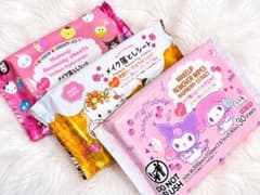 サンリオ メイク落としシート 3種セット！