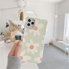 iPhoneケース XS/XR/11/12/12mini フラワー グリーンのサムネイル