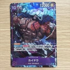 ワンピースカード 世界最強の戦士 カイドウ SR パラレル OP17-062