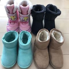 値下げ！子供用　ブーツセットのサムネイル