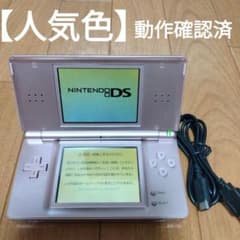 [Popular Color] Nintendo DS Lite Console Metallic Zero with Charging Cable
