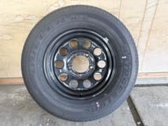 新車外しジムニーノマド純正/BS195/80R15 スペア1本 - メルカリ