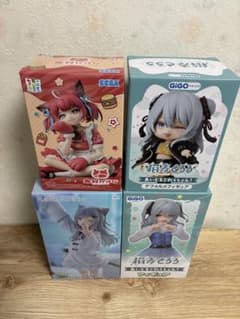 【新品・未開封】VTuber配信者フィギュア 4種セット まとめ売りのサムネイル