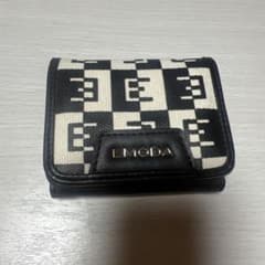 EMODA チェッカーパターン 三つ折り財布のサムネイル